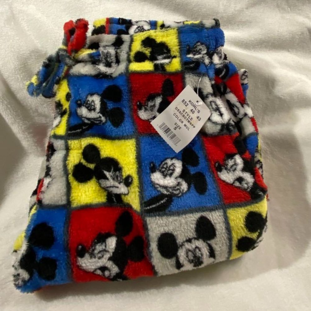 Disney Men's (soft plush) Fleece Sleep/ Lounge Pants (Small) NWT